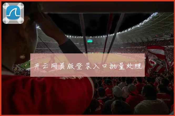 开云网页版登录入口批量处理